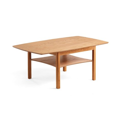 Soffbord MARATHON, med klaff, 1350x800 mm, ek
