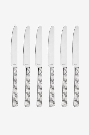 Amefa - Smørknive Felicity 6-p - Sølvfarvet - Bestik - Fra Homeroom
