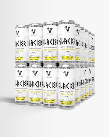 Viking Power 48 st Glacier - Energidryck 24 x Lemon Elderflower 24 x Lemon Elderflower