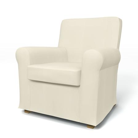 IKEA - Housse de fauteuil Jennylund, Tofu, Coton - Bemz