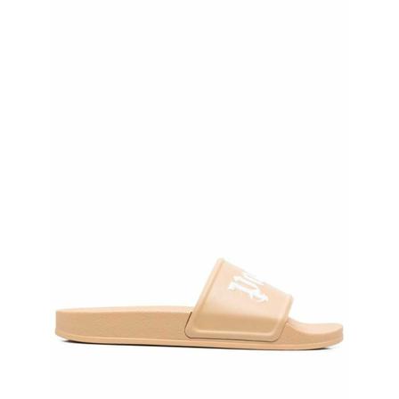 Palm Angels, Flat shoes Beżowy, Mężczyzna, Rozmiar: 44 EU