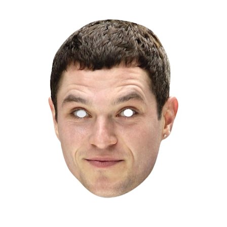 Mask Arade Mathew Horne Mask En Storlek Köttfärgad