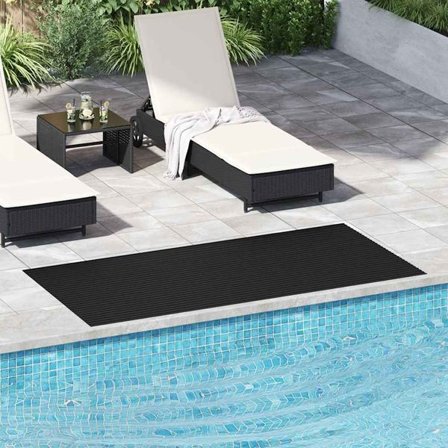 vidaXL Halkfri gummimatta breda ribbor 2 x 1 m