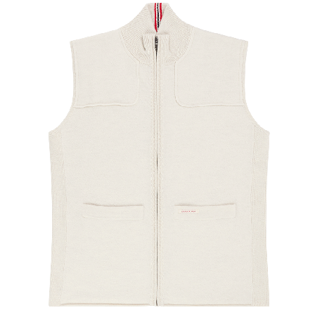 Amundsen Boiled Huntsman Vest Mens Oatmeal