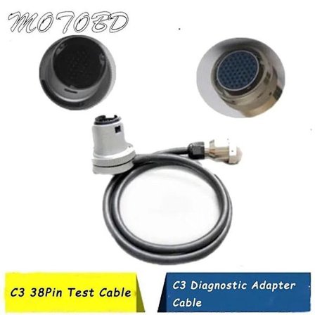 Benz C3 38Pin -testikaapelin diagnostiikkaan MB Star C3 -multiplekserin diagnostiikkatyökalun kaapelin liitin C3-diagnostiikkasovitinkaapelille 