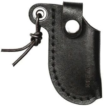 WESN Microblade Leather Sheath Black