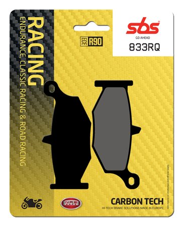 SBS RQ Carbon Tech Brake Pads Rear - Suzuki DL 1000 V-Strom XT 2017-2017