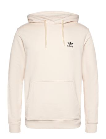 Trefoil Essentials Hoodie Sport Men Sport Clothing Sport Sweat-shirts & Hoodies Sport Hoodies Cream Adidas Originals