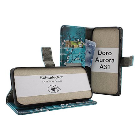 Skimblocker Doro Aurora A31 Plånboksfodral Design