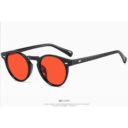 2021 Runda Solglasögon Herr Märke Vintage Små Solglasögon Dam Glasögon Kvinnor Lyx Designer Glasögon UV400