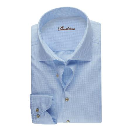 Stenströms, Shirt Blauw, Heren, Maat:L,Katoen,ruitpatroon