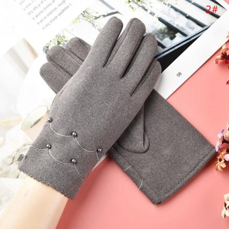1par Winter Thermal Glove Touch Vattentät För Utomhusbruk
