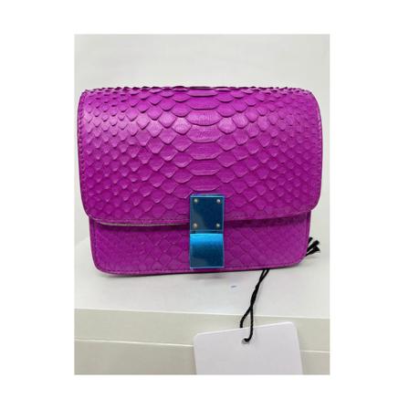 Celine Vintage, Pre-owned Leather Shoulder Bag Roze, Dames, Maat:ONE Size,voering