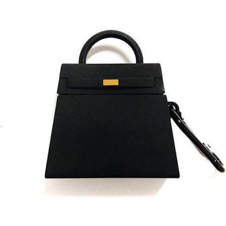 Etui til AirPods 3. generation, Piger Kreativ Mode Mini Håndtaske Etui, Stilfuldt Blødt Silikone TPU Høretelefon Beskyttelses Opladningscover til 