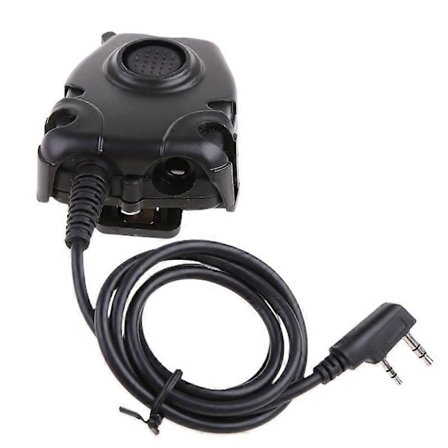 Z-tactical Militært Headset PTT Til Kenwood Håndholdt Radio KG-UVD1P KG-679