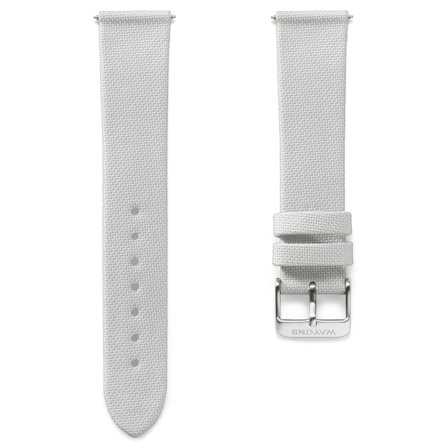 Recapture | Bracelet blanc en PET recyclé et cuir végétalien pour hommes - Bracelets de montres - pour Hommes - Waykins