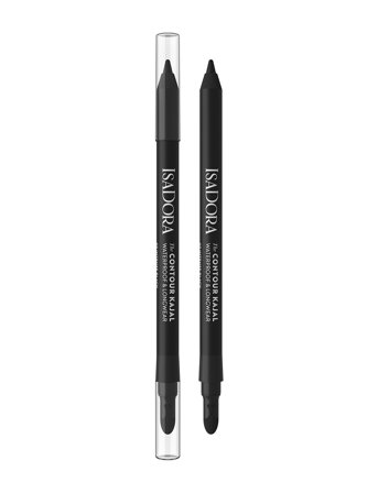IsaDora Contour Kajal 60 Intense Black 1,2 G - Multi/patterned - 1.2 g