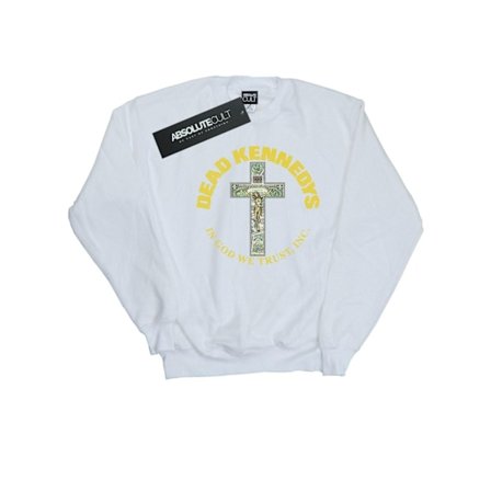 Dead Kennedys Mens In God We Trust Sweatshirt 3XL Vit