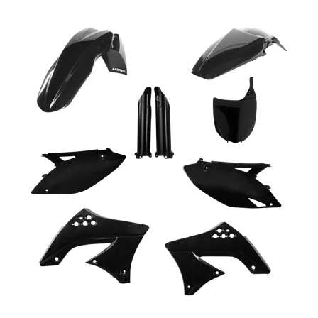 Kit Plastiche Completo Acerbis Kawasaki Nero - Kawasaki KX 450F 2009-2011