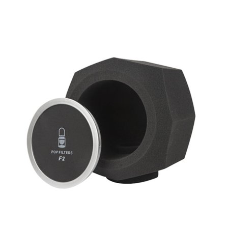 för Pop Filter Mikrofon Vindruta Cover Ljudabsorberande skum vindskärm