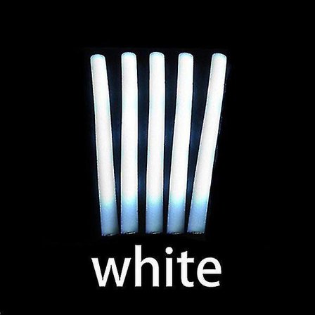 60 st Lysande Färgglada Glow Sticks - LED Skumstavar Svampstickor Rave Glow-green -HG