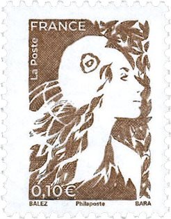 Frankrig - Marianne Avenir - Postfrisk frimærke