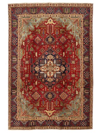 202X295 Tappeto Tabriz Orientale (Lana, ) Carpetvista
