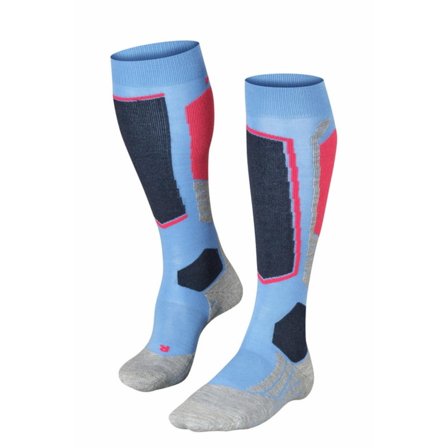 Falke Women's SK2 Skiing Knee-High Socks Women ski socks Blue 41-42