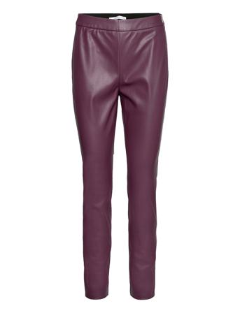 C_Taslima Trousers Leather Leggings/Bukser Rosa BOSS