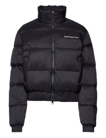 Overall Jacket Vuorillinen Takki Topattu Takki Musta H2O Fagerholt