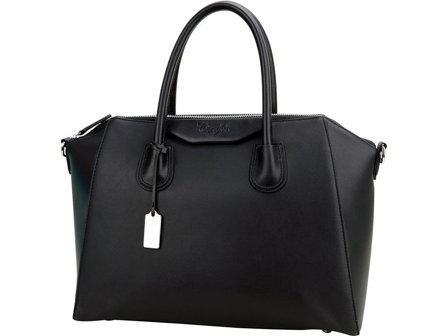 CIRAFON Arezzo Florence Veske 15.6" Ekte lær Sort