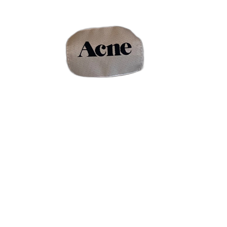 Vit stickad tröja från Acne