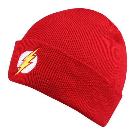 Dc Comics Herr Flash Logo Beanie One Size Röd