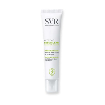 SVR Sebiaclear Active Gel 40ml - Crema viso giorno antimperfezioni