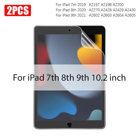 2 st Pappersliknande Skärmskydd för Ipad 10 10:e Pro 13 M4 12.9 2025, Ipad Air 11 5 4 M3 M2 A16 9:e Generationen Mini 6 7