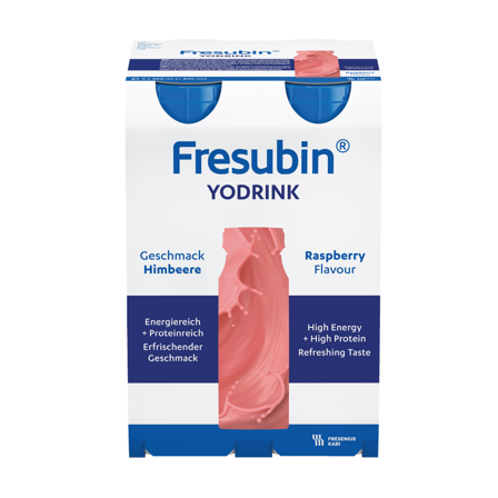 Fresubin YODRINK Bringebær, 4x200 ml