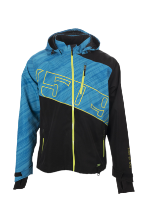 509 Evolve Softshell Skoterjacka Blå/Hi-Vis M
