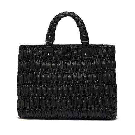 Liu Jo, Ragerlight Woman La Man Great Matelassé Zwart, Dames, Maat:ONE Size
