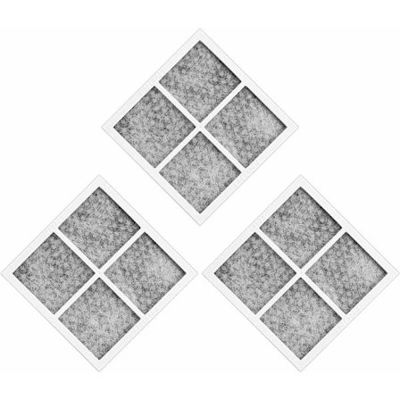 3PCS Pure n Fresh LG Filter, Kylskåpsluftfilter, Frysluftfilter Kompatibel med LG Kylskåp LT120F / ADQ73214404 / ADQ73334008 / ADQ73