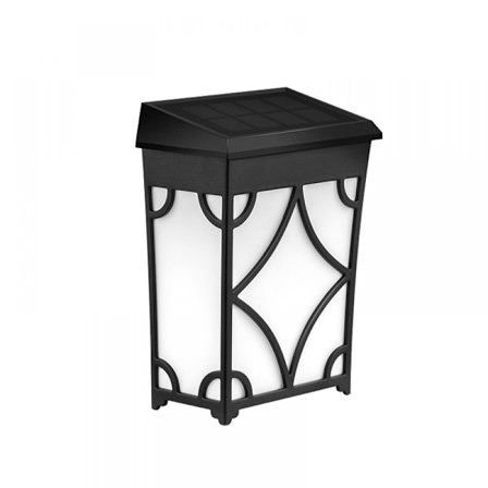 Utendørs solcellelamper, 1 pakke solcelledrevne hagelys, vanntette skiftende utendørslys - Større solcellepanel for hage, uteplass, gårdsplass, 