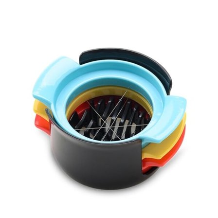 Ägg Cutter Multifunktionell Ägg Skärare 3i1 kök prylar