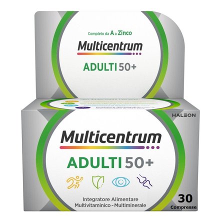 Multicentrum Adulti 50+ Integratore Alimentare Multivitaminico