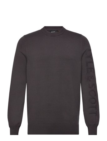 Lyle & Scott | Mesh Logo Crew Neck Jumper | L