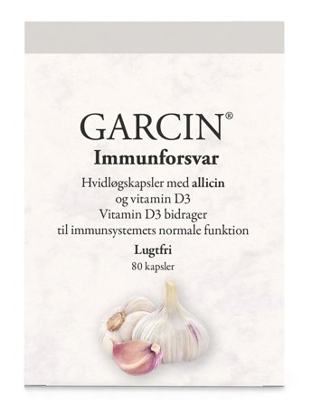 Midsona Danmark Garcin 80 kaps., Helse & Madvarer, Ingredienser, Hvidløg