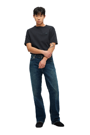 Neuw Julian Flare Memphis Dark Vintage Indigo Byxor Herr Blå w29l32