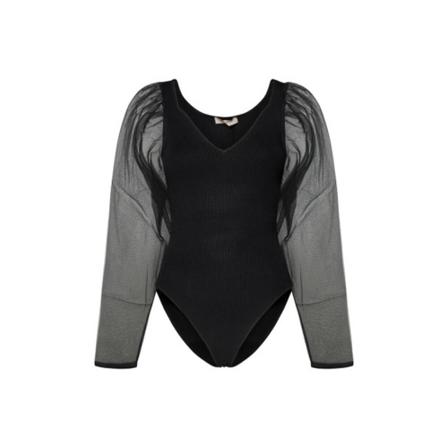 Twinset, Body Zwart, Dames, Maat:XS