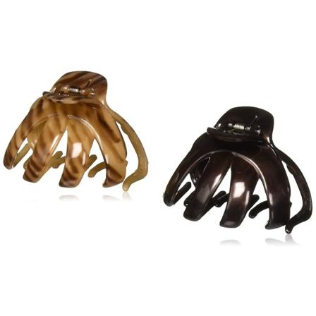 Anti-slip Octopus Klip, Sort & Skildpad, 2 stk. (pakke med 1)