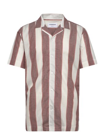 Lindbergh | Striped Linen/Cotton Shirt S/Sstriped Linen/Cotton Shirt S/S | M