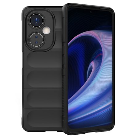 Blødt grebsformet cover til OnePlus Nord CE 3 Lite - Sort