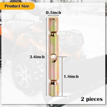 2 kpl Pro Sakelit, yhteensopivat Polaris ATV -lumiaurojen Glacierin kanssa, korvaava